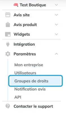 Groupe de droits